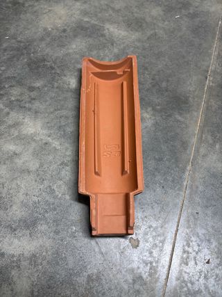 Cumbrera colonial de arcilla 7 unidades