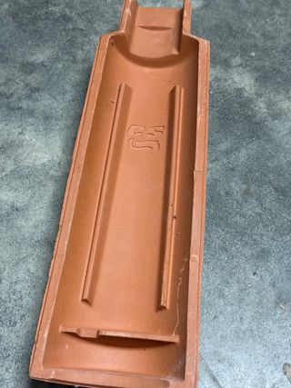 Cumbrera colonial de arcilla 7 unidades