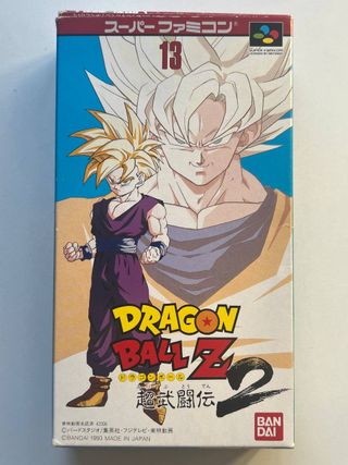 Dragon ball Z 2 Super famicom snes Nintendo