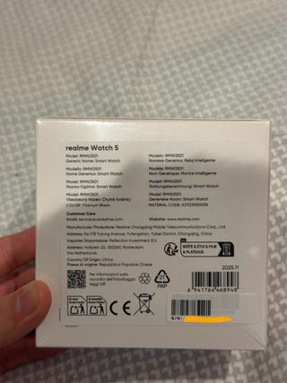 Realme Watch 5 - NUEVO PRECINTADO