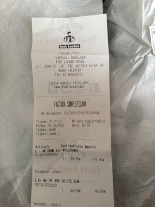 Nike Dunk Low Gris y Blanco