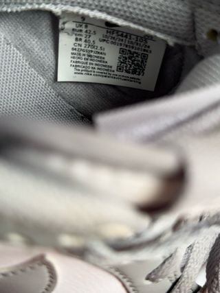 Nike Dunk Low Gris y Blanco