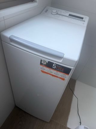 Lavadora Carga Superior Blanca