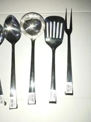 Set 5 mestoli acciaio inox