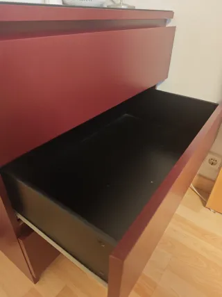 Cajonera Malm 3 cajones