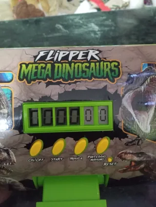 Flipper Mega Dinosaurs Gioco Elettronico