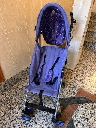 Silla de paseo ligera Asalvo Baby azul