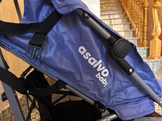 Silla de paseo ligera Asalvo Baby azul