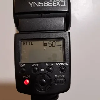 Flash Yongnuo YN568EX II + Disparadores para Canon