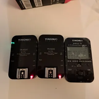 Flash Yongnuo YN568EX II + Disparadores para Canon