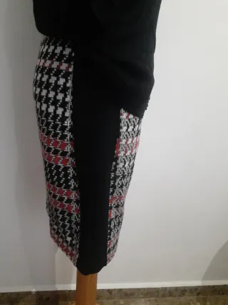 Conjunto falda y blusa