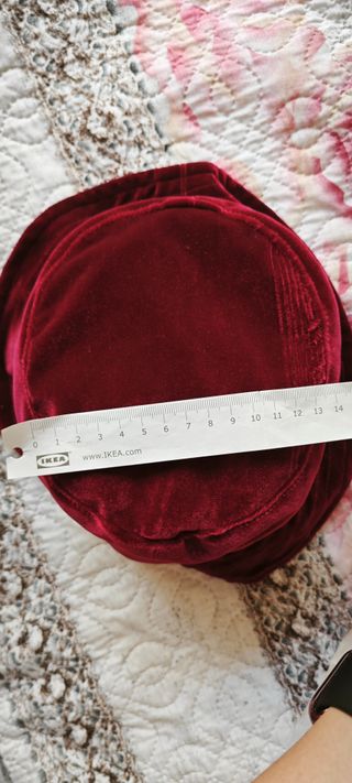 Cappello pescatore fatto a mano double face