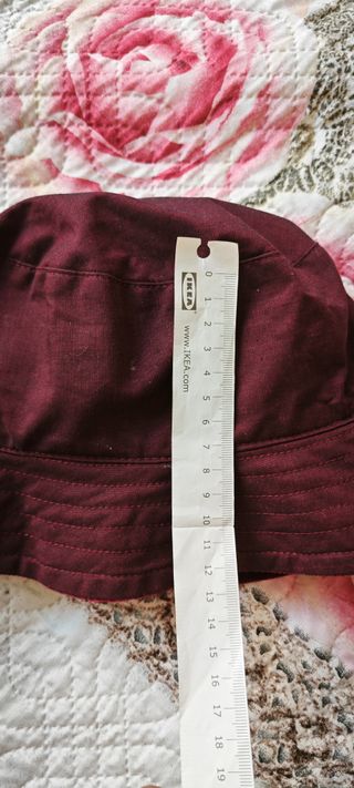 Cappello pescatore fatto a mano double face