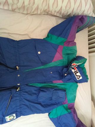 Plumas Fila Hombre Azul y Morado