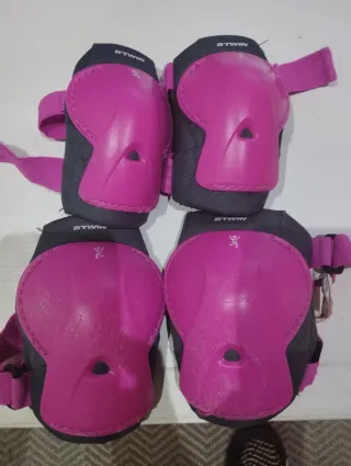 Protecciones Patinaje y casco Btwin (3 a 6 años)