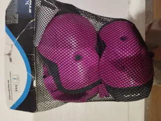 Protecciones Patinaje y casco Btwin (3 a 6 años)