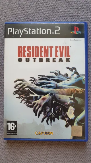 Resident Evil Outbreak PS2 U.K