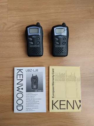 Kenwood UBZ-LJ8 PMR446 Walkie Talkies