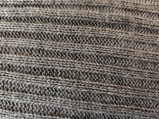 Jersey cuello alto mujer gris