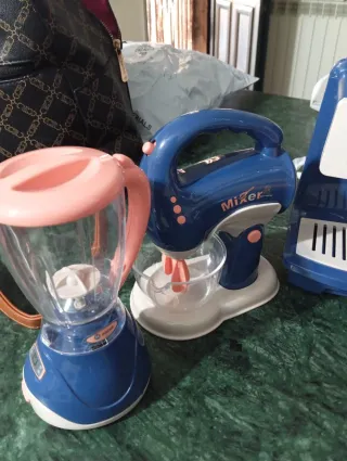 Set Giocattolo Cucina Mixer Caffettiera