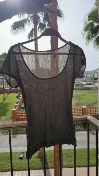 Falda larga estampada talla única