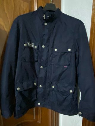Chaqueta Belstaff Azul Marino Talla XXL. 56x 75
