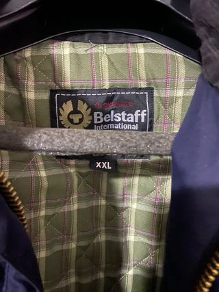 Chaqueta Belstaff Azul Marino Talla XXL. 56x 75