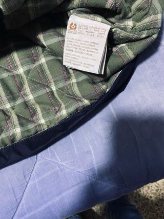 Chaqueta Belstaff Azul Marino Talla XXL. 56x 75