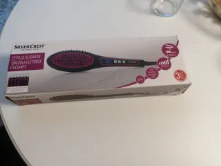 Cepillo Alisador Silver Crest Eléctrico