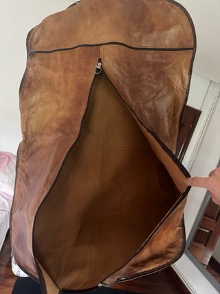 Portatrajes de piel (vintage)