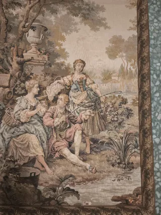 Tapiz Francés Vintage