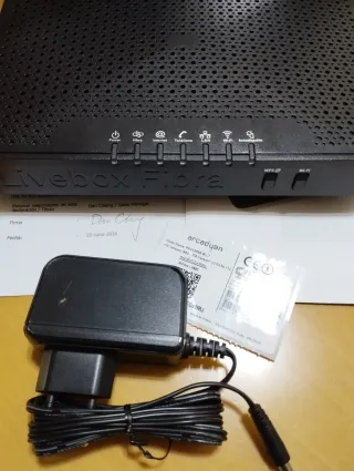 Router Livebox Fibra Arcadyan.