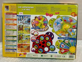 Juego Carotina Preescolar: Estaciones y Reloj
