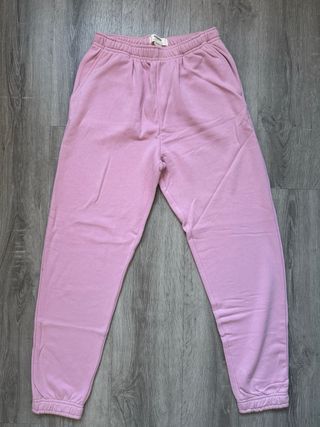 Pantalones chándal rosas