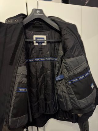 Chaqueta Moto Piel Triumph Talla L