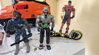 Action Man: Coche, Moto de Agua y Muñecos