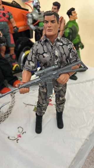 Action Man: Coche, Moto de Agua y Muñecos