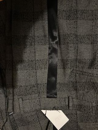 Traje Zara Chaqueta y Pantalón Cuadros