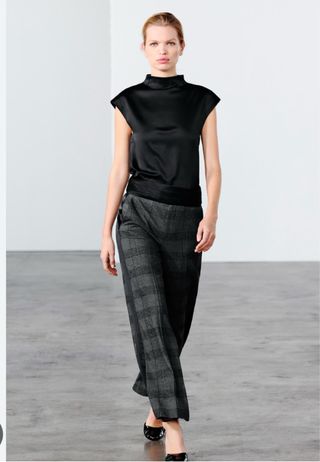 Traje Zara Chaqueta y Pantalón Cuadros