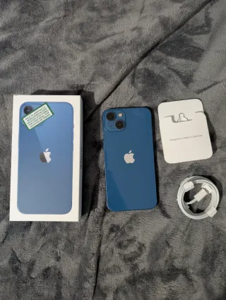 iPhone 13 Azul con Caja Oficial