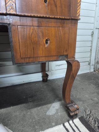 Escritorio antiguo madera. Calidad