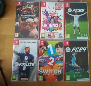 Lote 6 giochi Nintendo Switch