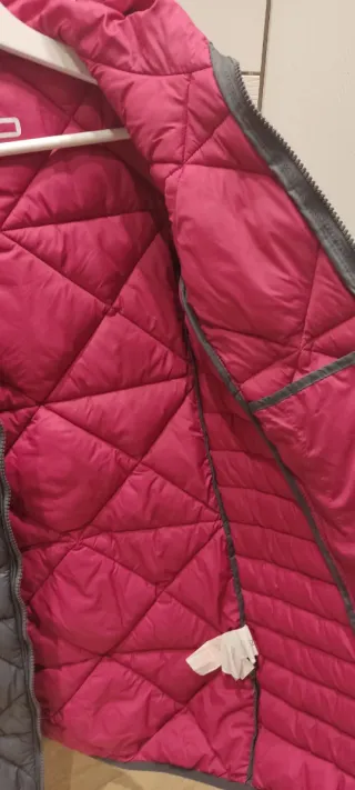 Chamarra larga niña con capucha