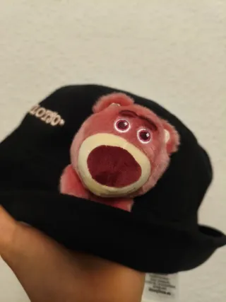 Gorro Disney Lotso Rosa y Negro
