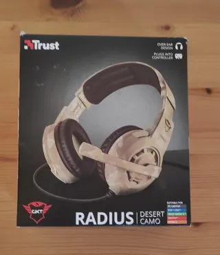 Auriculares Gamer Trust Radius Desert Camo