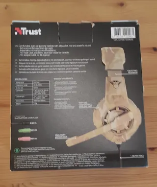 Auriculares Gamer Trust Radius Desert Camo