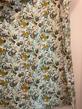 Saco y funda nórdica cuna bosque animales