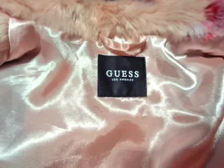 Guess Chaquetón Pelo Estampado Floral