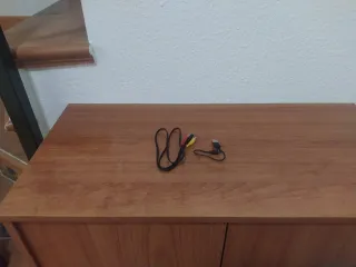 Consola de videojuegos portátil roja