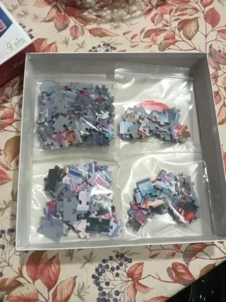 Puzzle 3+1 Frozen Trefl 160+60+2de30 piezas